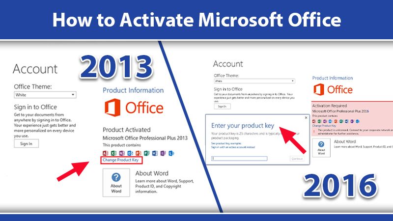 How to Activate Microsoft Office