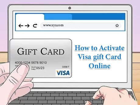 How to activate Visa gift card online