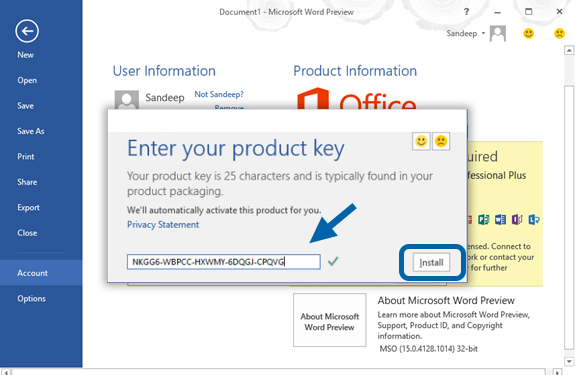 How to Activate Office 365